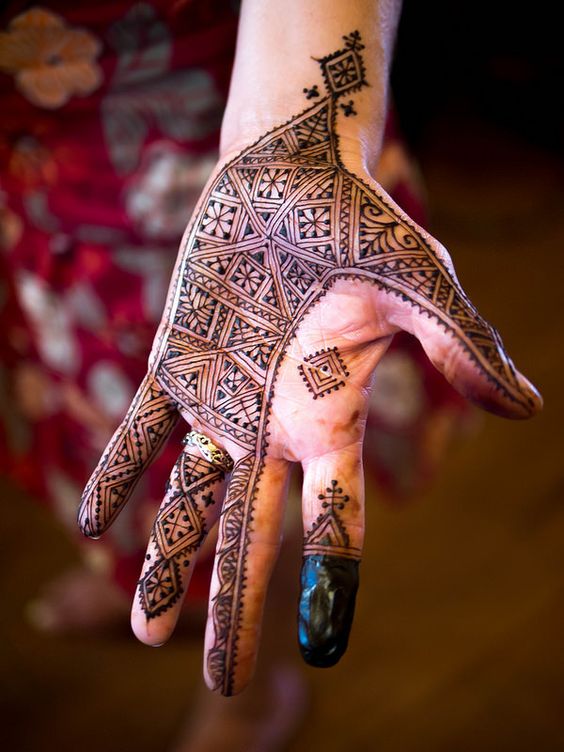 moroccan henna tattoo for boys