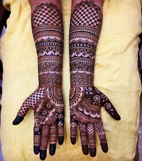 new dulhan mehndi design