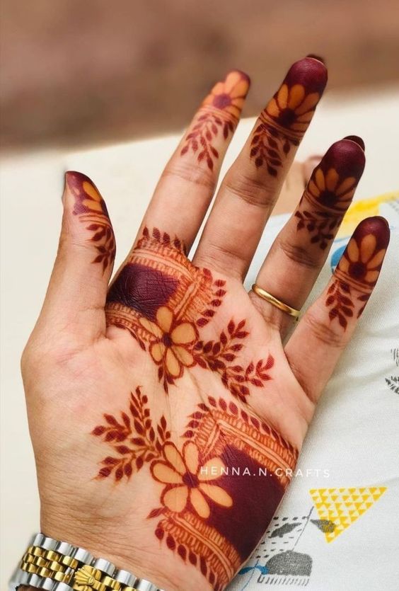 royal groom mehndi design