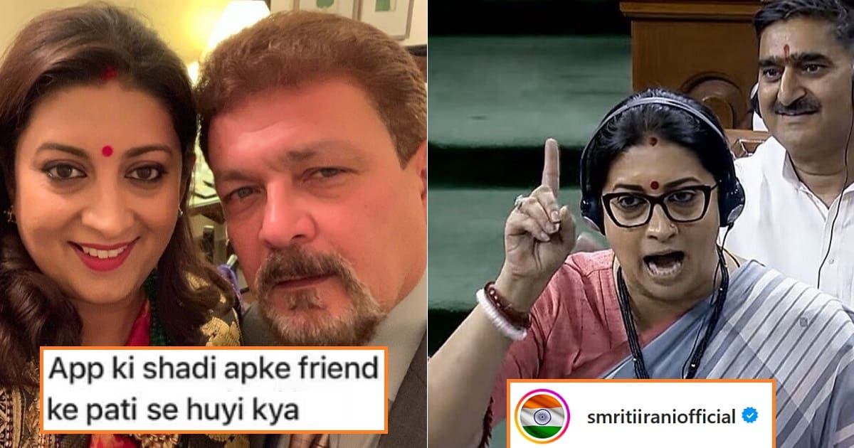 smriti irani reply troll AMA