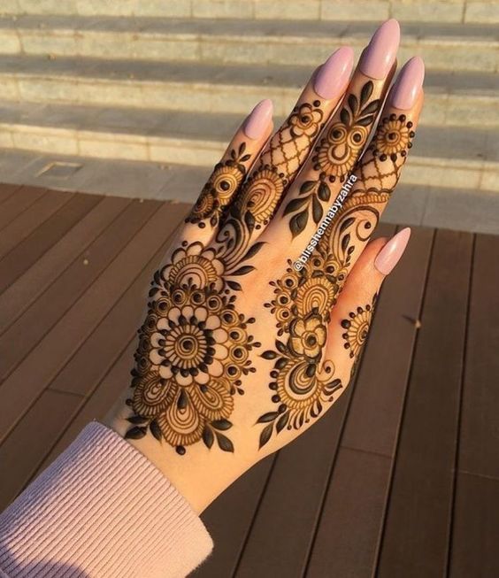 unique henna designs