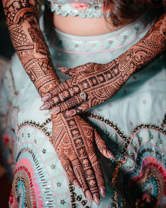 wedding mehndi design