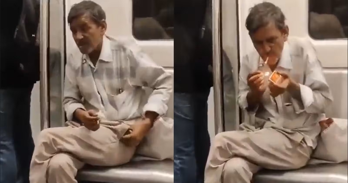 DMRC-elderly-man-viral-video-beedi-delhi-metro_1695715218036_1695715228970
