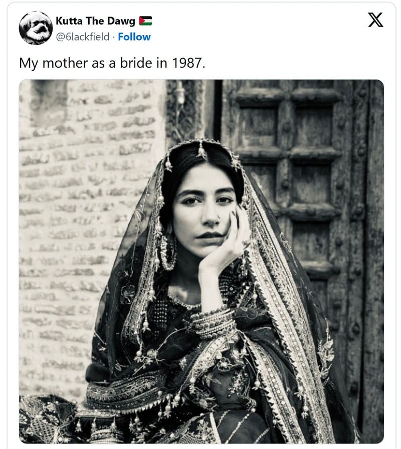 Indian bride 1987