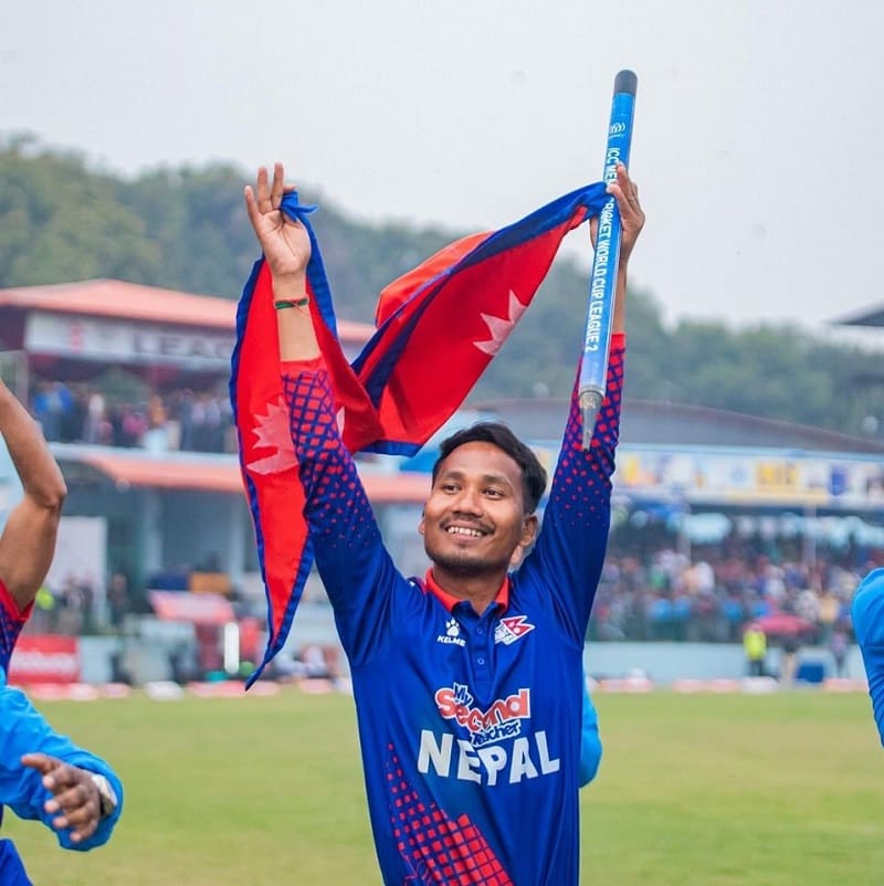 Lalit Rajbanshi Nepal cricketer