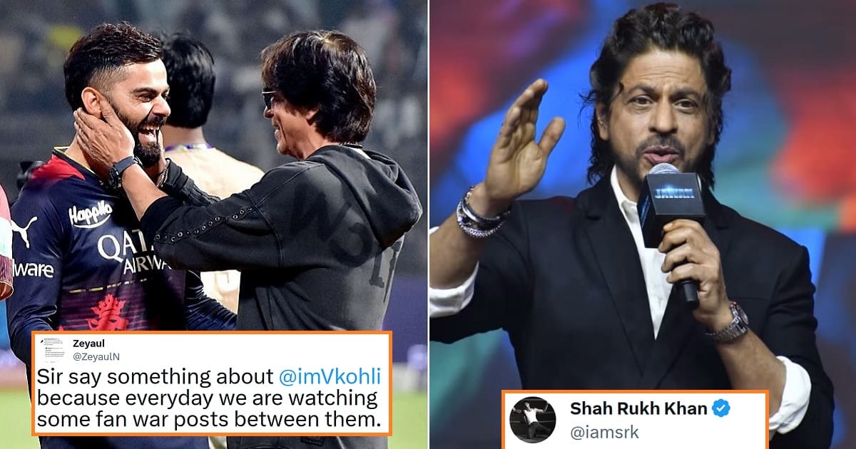 Shah Rukh Khan Calls Virat Kohli Damaad