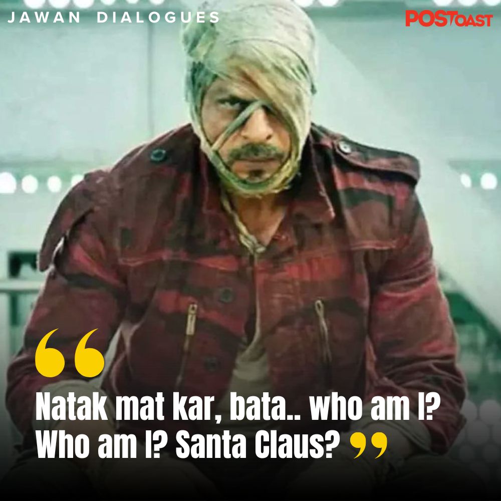 Shah Rukh Khan jawan Dialogue