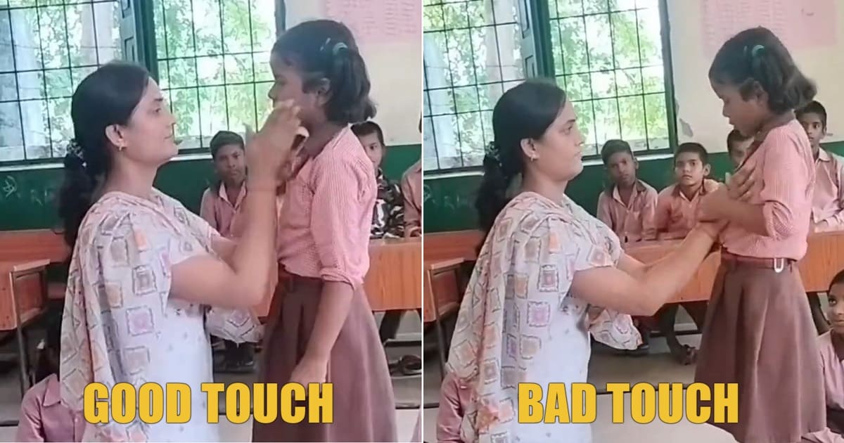 Teacher Lesson On Good Touch And Bad Touch