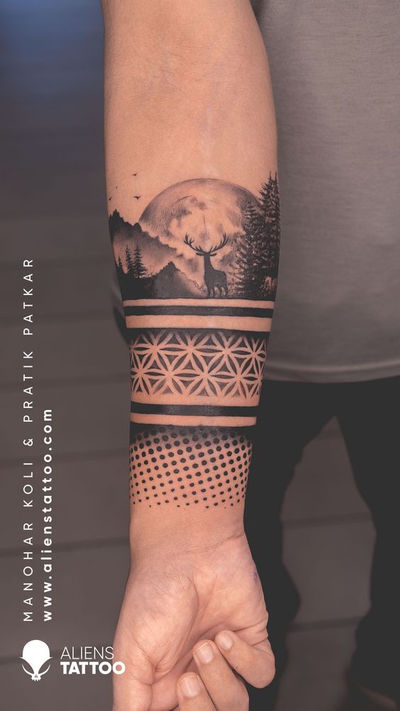 arm band tattoo