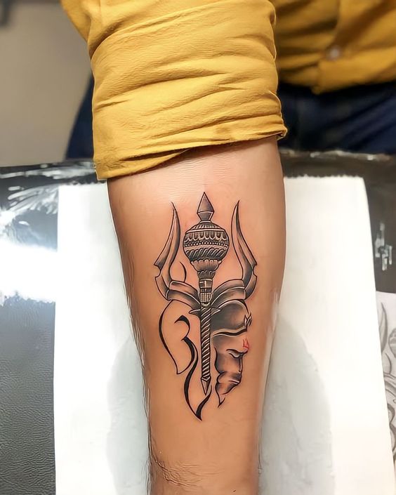 Hindu mythological tattoo ideas featuring Bajrangbali Tattoo , Lord shiva  tattoo , Trishul tattoo and many more. Tattoo done by artists… | Instagram
