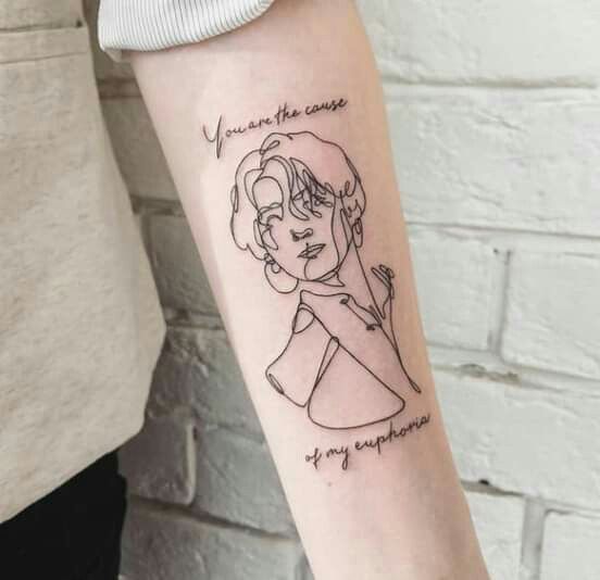 Jungkook hand tattoo