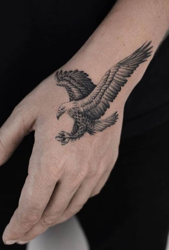 eagle tattoos for men