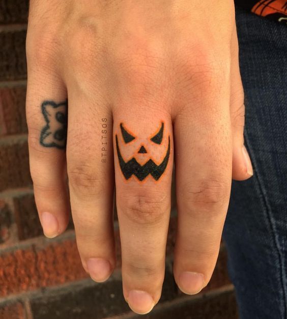 halloween tattoo