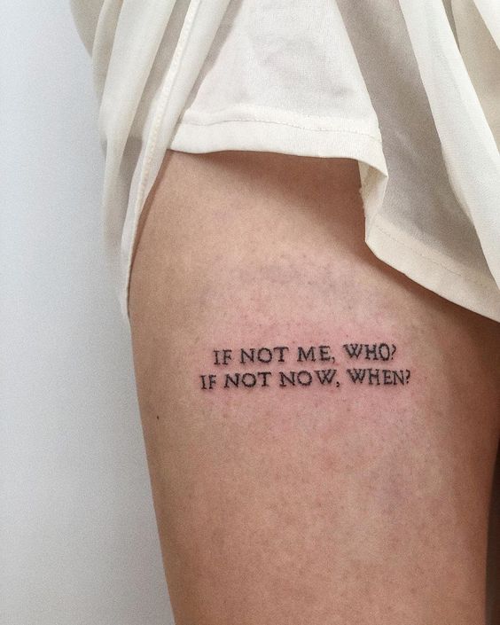 inspirational quote tattoo ideas