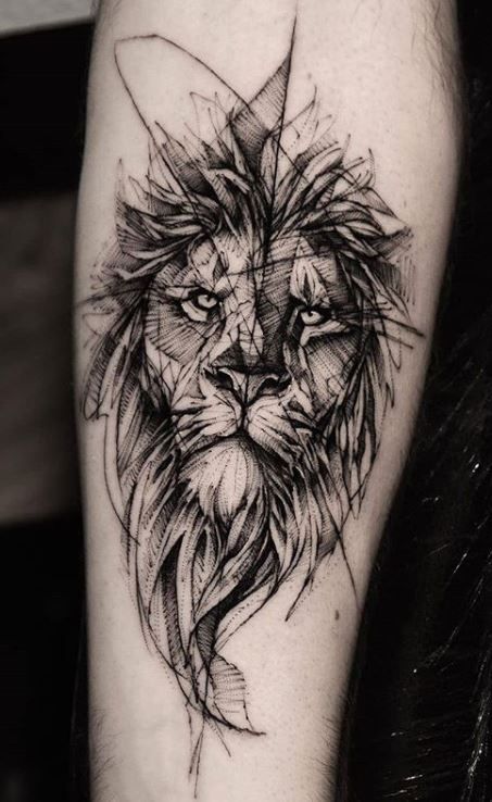 lion tattoos for men