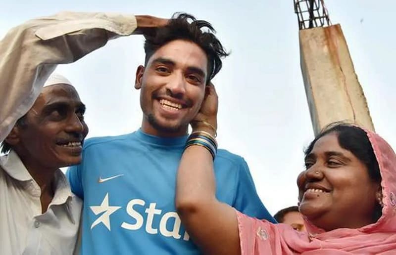 mohammed siraj mother father
