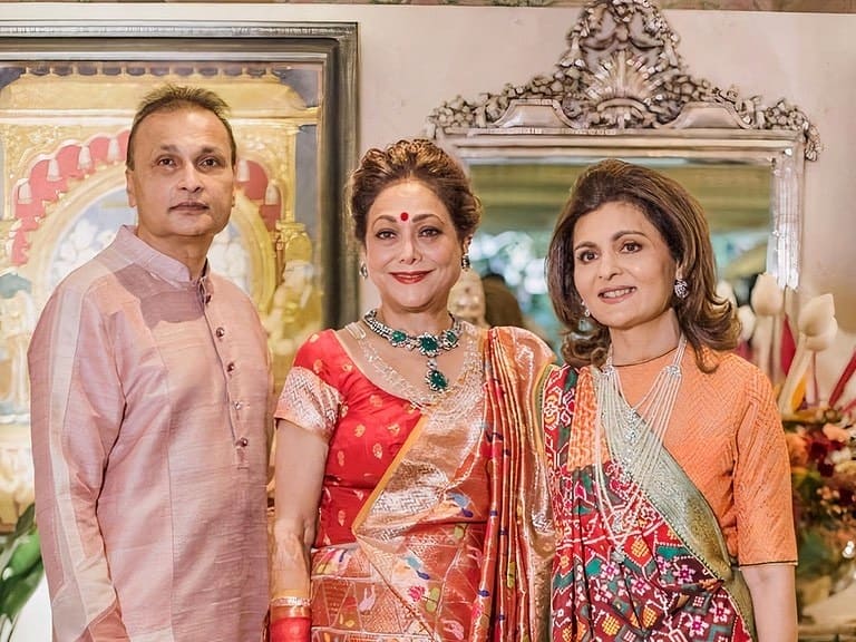 nina kothari Tina Ambani Anil Ambani