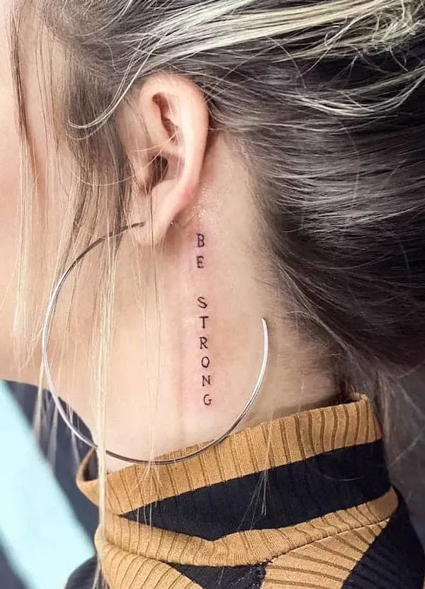 quote neck tattoos