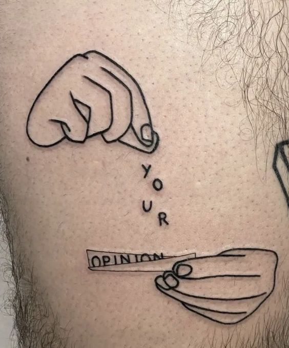 sarcastic tattoo ideas