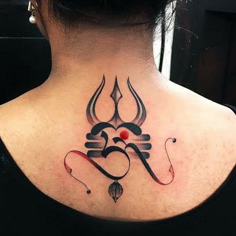 Om trishul tattoo | Hand tattoos for guys, Tattoos, Om tattoo design