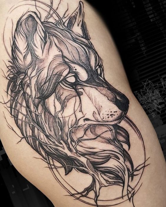 wolf tattoo ideas