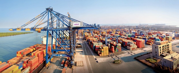 Agri-logistics comes under Adani Ports and SEZ Ltd.
