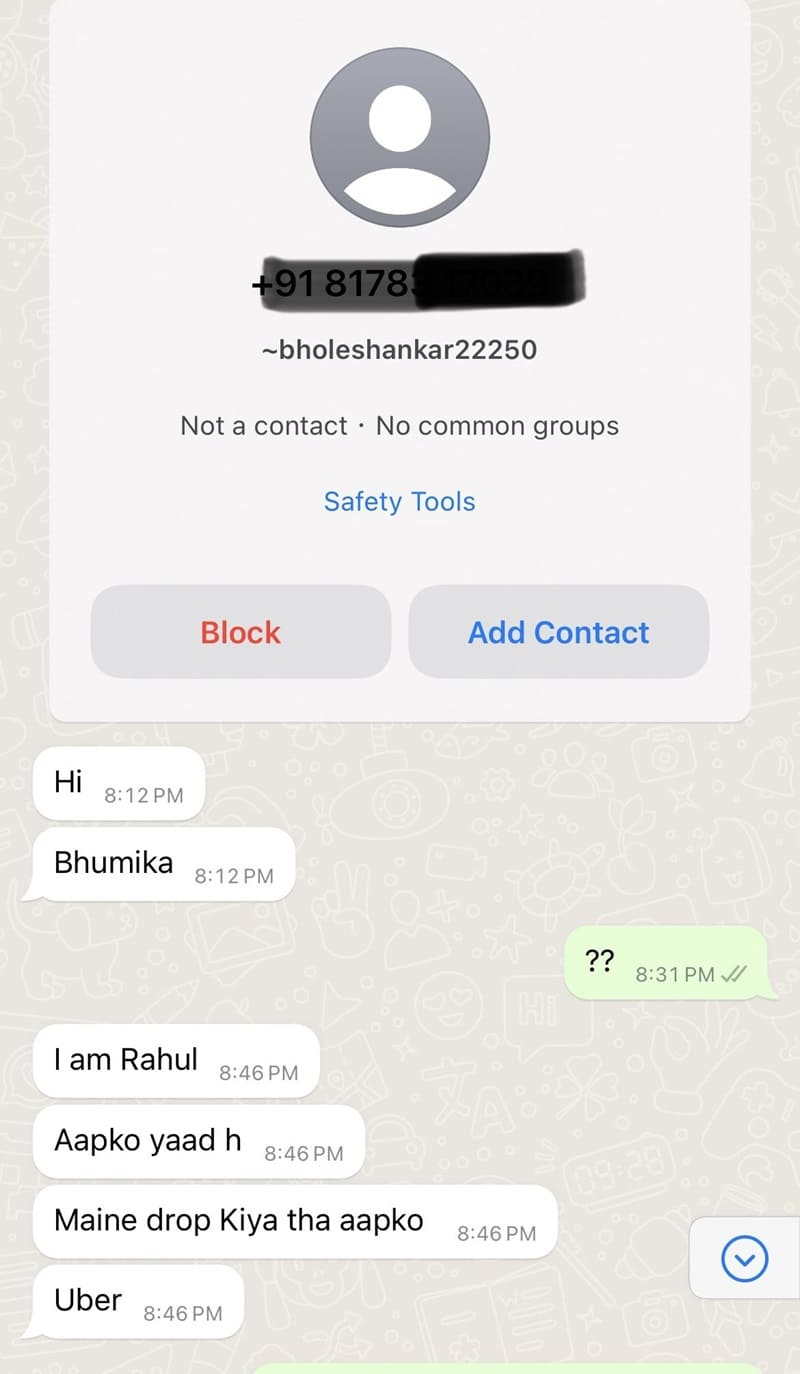 Bhumika Uber