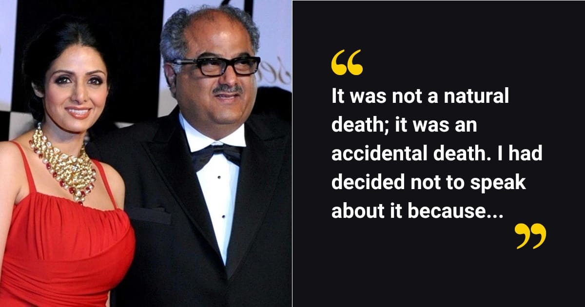 Boney Kapoor on Sridevi death