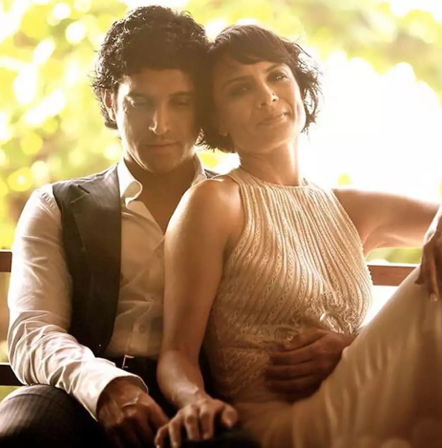 Farhan Akhtar and Adhuna Bhabani