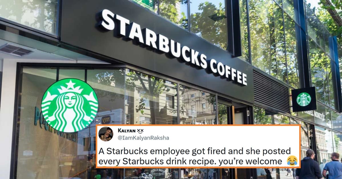 Fired Starbucks Employee Leaks Drink Recipes