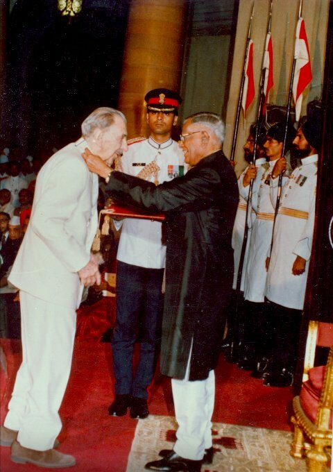 Naval Tata was awarded Padma Bhushan by the President of India