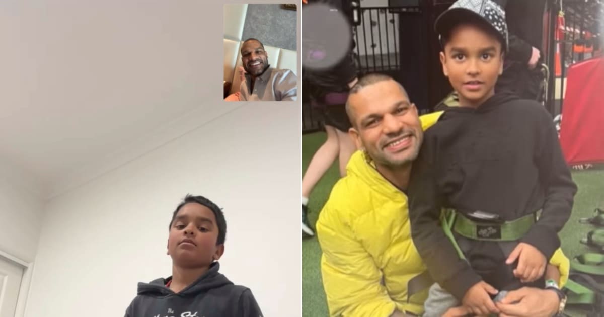 Shikhar Dhawan Emotional Post For Son Zoravar