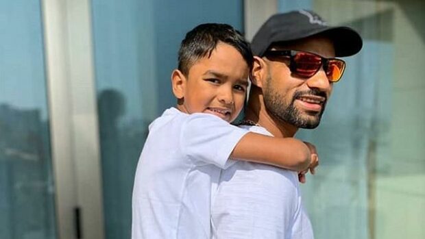 Shikhar Dhawan son