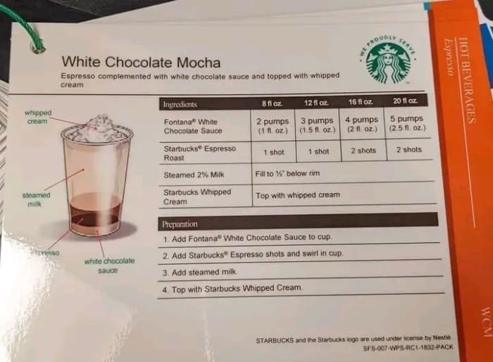 Starbucks coffee Recipe