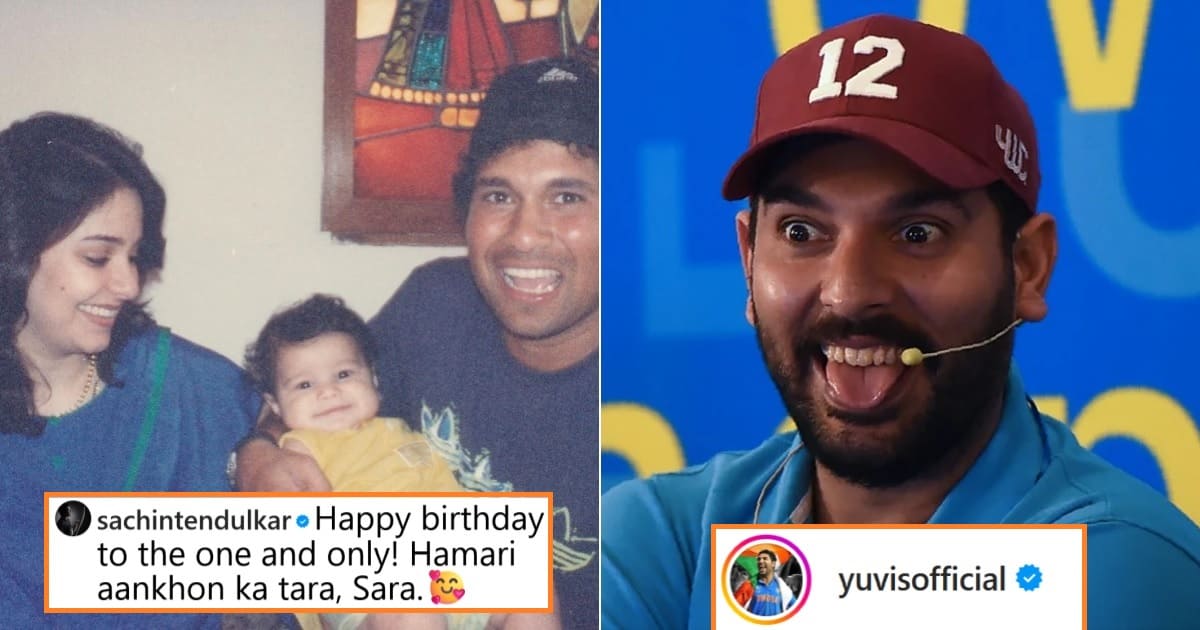 Yuvraj Singh Sara Tendulkar bday wish