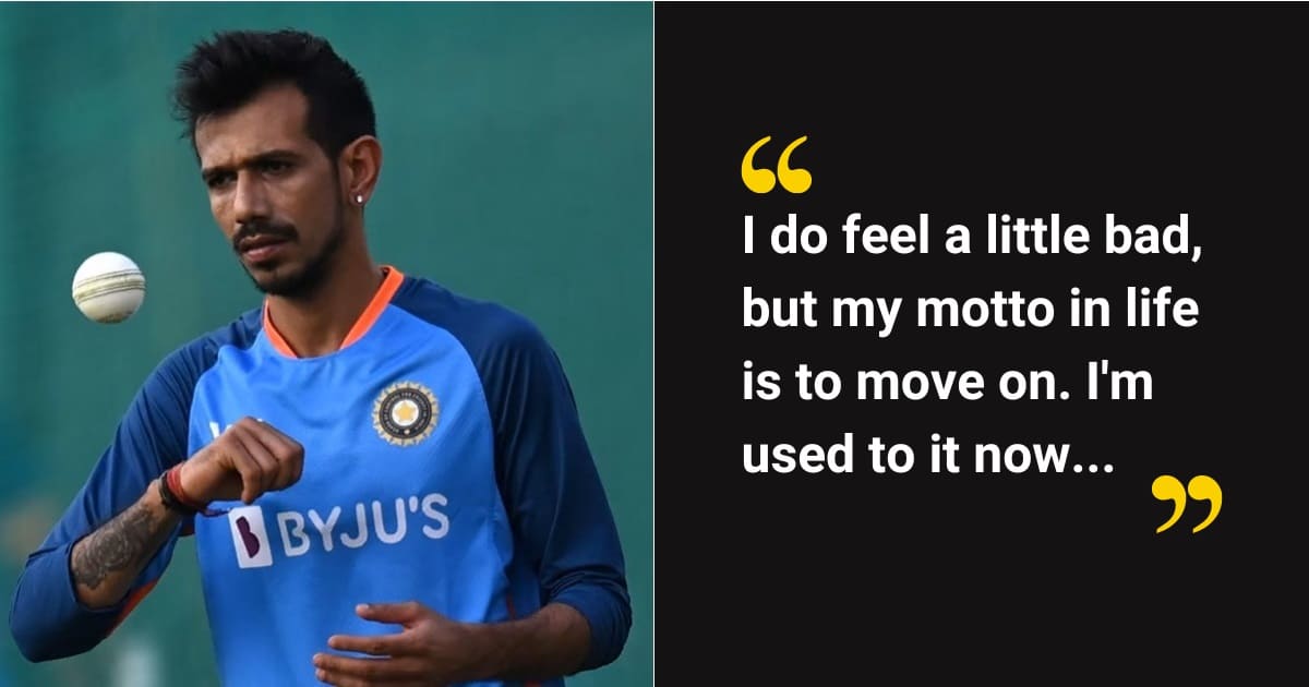 Yuzvendra Chahal On Being Out Of World Cup