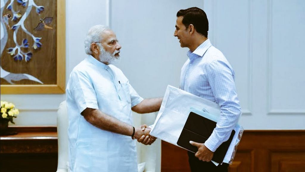 akshay kumar and modi