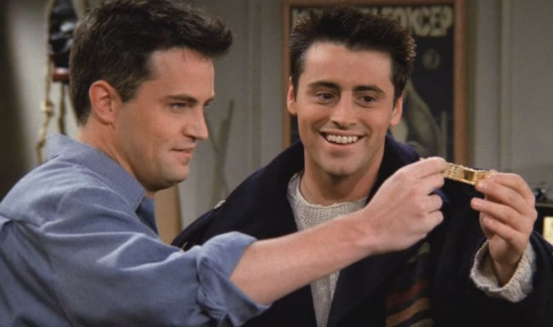 chandler and joey