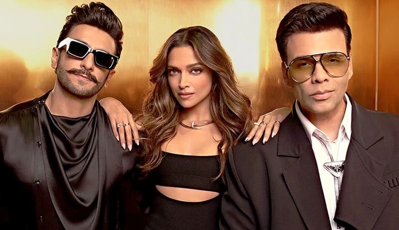 deepika padukone and ranveer singh koffee with karan