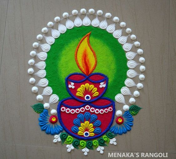 diwali special rangoli design