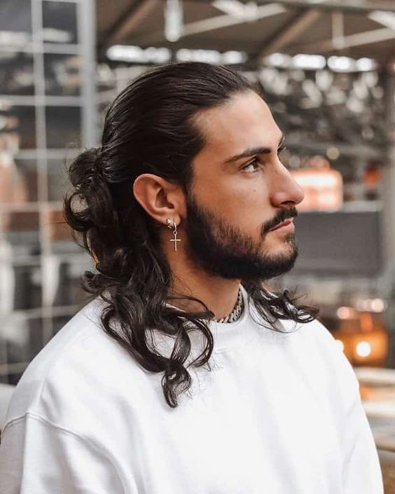hairstyles for men with long hair