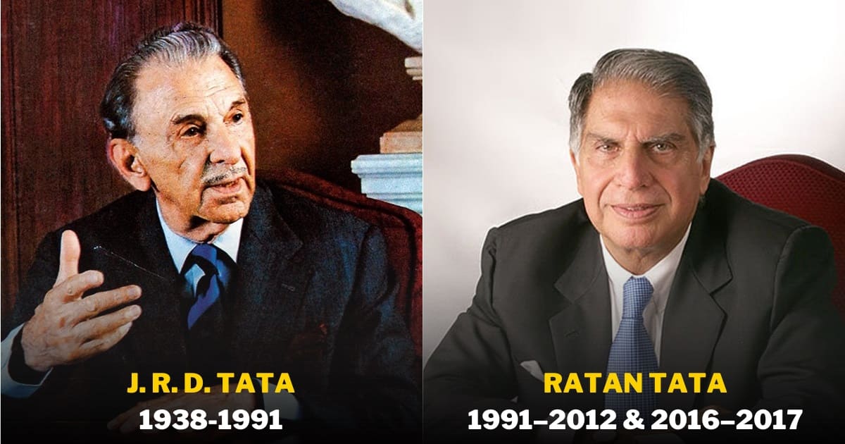 list of tata group chairman