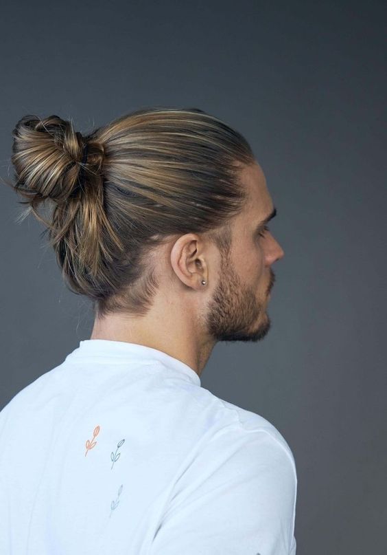 man bun