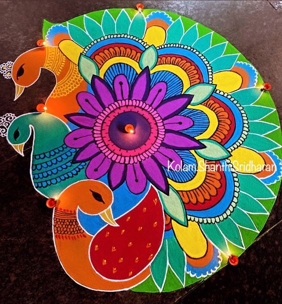 mandala rangoli design