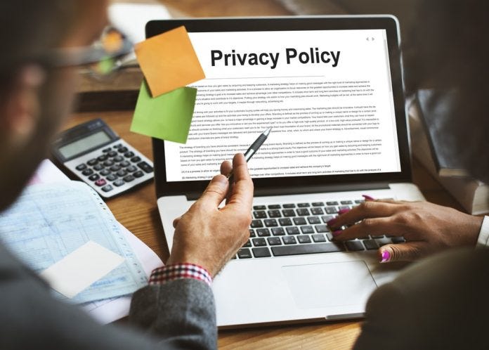 privacy policies GDPR