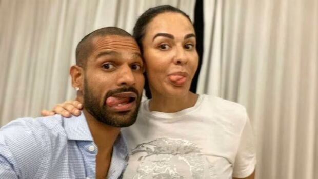 shikhar dhawan and ayesha mukherjee