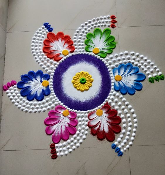 small rangoli design
