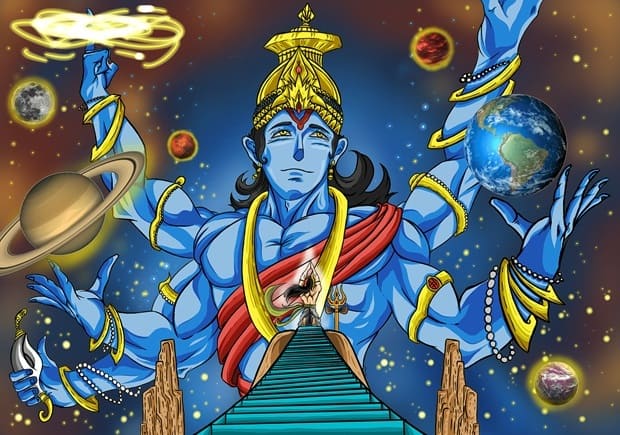 Charpatinath defeats Lord Vishnu 