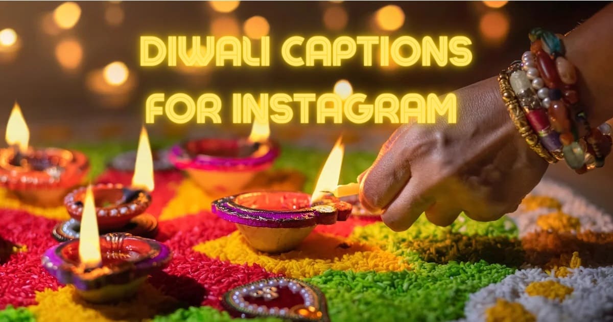 Diwali captions for Instagram