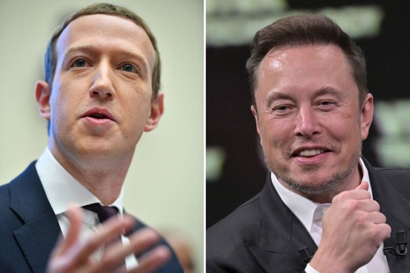 Elon Musk and Mark Zuckerberg